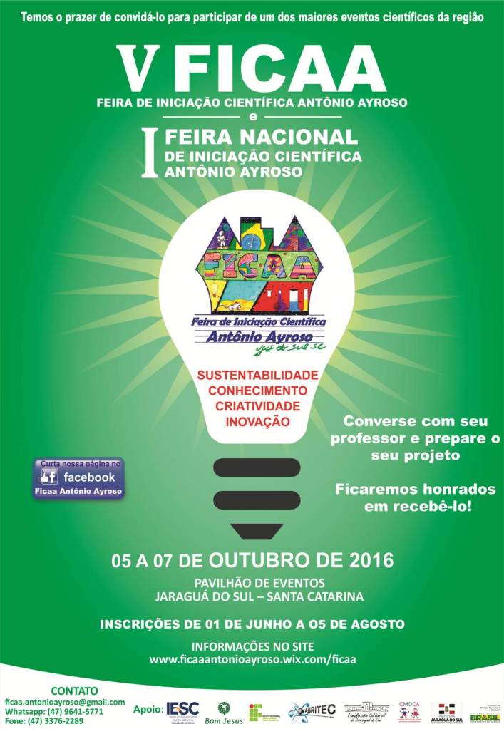 cartaz FICAA 2016